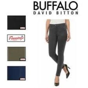 Buffalo David Bitton Women's Pants - Black, Olive, Navy